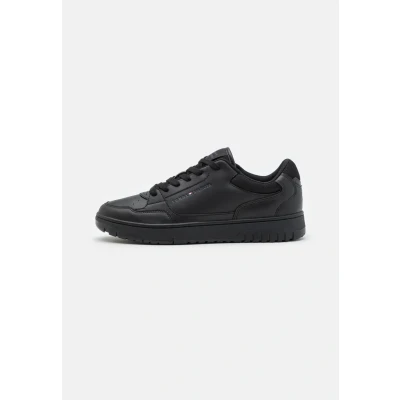 Afbeelding van Tommy Hilfiger Basket CORE Sneakers laag, Heren, Maat: 41, Black Leer