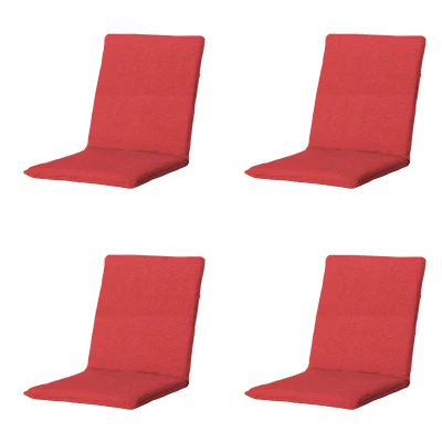 Afbeelding van Madison Stapelstoel kussen universeel Panama brick red 4 stuks