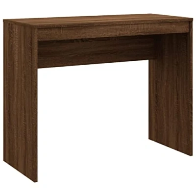 Afbeelding van vidaXL Bureau eiken bruin 90x40x72 cm bewerkt hout