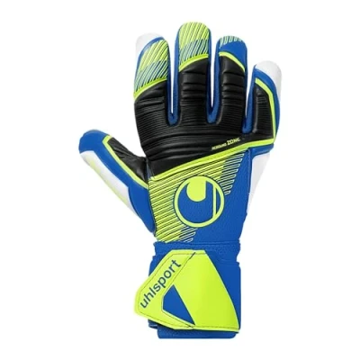 Afbeelding van Uhlsport Absolutgrip HN Pro JR Navy Fluo Yellow Keepershandschoenen Maat 7