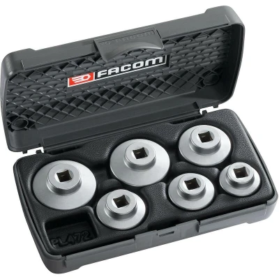 Image de FACOM D.163 J6PB Jeu de bouchons filtre à huile dans un coffret en plastique 6 pièces