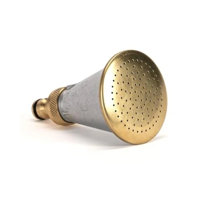 Afbeelding van Livlig53 Bloomy bloemenhanddouche, messing en aluminium, 1/2 inch, premium, irrigatiedouche, tuinslang