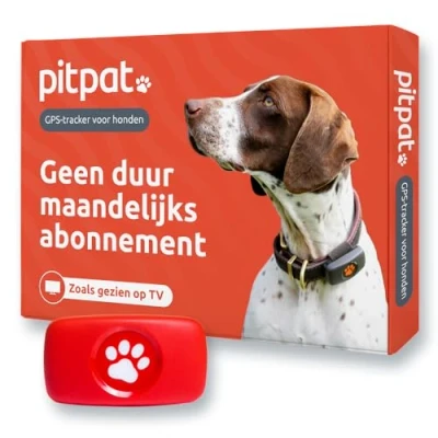 Afbeelding van PitPat Dog GPS tracker Geen abonnement (Rood)
