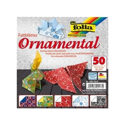Image de Folia 50 feuilles de papier origami 10 x 15 80 gr