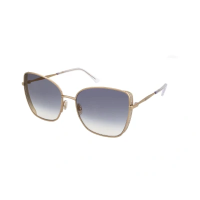 Afbeelding van Jimmy Choo Dammes Brillen Zonnebrillen Goud One Size