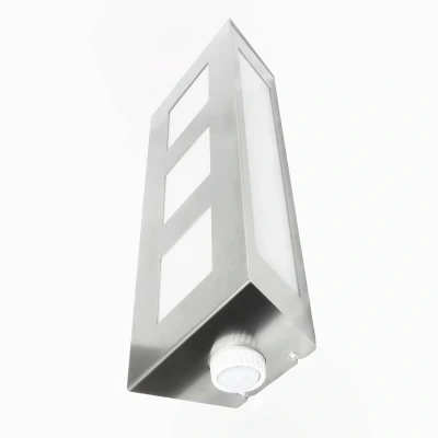 Afbeelding van Fraaie buitenwandlamp Trilo, met sensor
