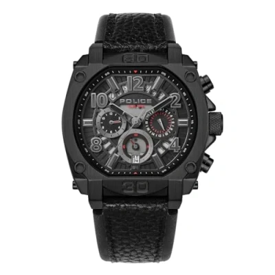 Afbeelding van Police Norwood Chronograaf, Dames, Maat: One Size, Schwarz