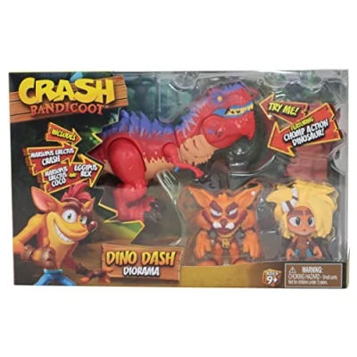 Afbeelding van CRASH BANDICOOTS DINO DASH DORAMA.