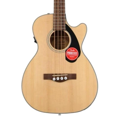 Afbeelding van Fender CB 60SCE Bass, Natural Elektro akoestische basgitaar Naturel
