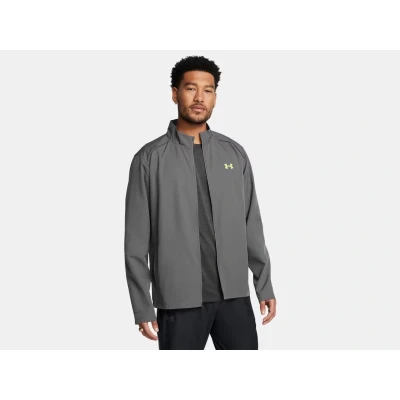 Afbeelding van Under Armour Storm RUN Jacket Runningjack, Heren, Maat: Large, Castlerock/morph green