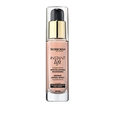 Afbeelding van Deborah Milano Instant Lift SPF 30, 01 Fair, liftend en verlichtend effect, antioxiderende formule met Aziatische Centella, geeft een elastische, tonische geschuurde huid, 30 ml