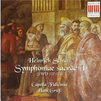 Afbeelding van Schutz: Symphonia sacrae I / Hans Gruss, Capella Fidicinia
