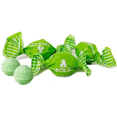 Afbeelding van Napoleon snoepjes appel, zak van 1 kg snoepgoed