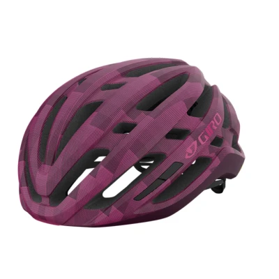 Afbeelding van Giro Agilis MIPS Helm, Dames, Maat: Small, Matte dark cherry towers