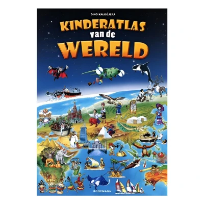 Afbeelding van Kinderatlas van de wereld