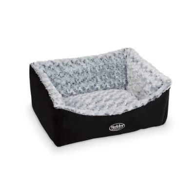 Afbeelding van Nobby comfortbed arusha zwart 45 x 40 18 cm