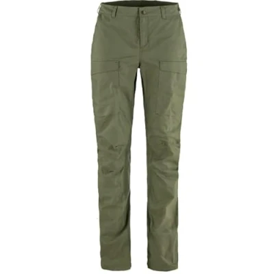 Afbeelding van Fjällräven Abisko Hybrid Trail Wandelbroek Dames Laurel Green 42 Small Groen
