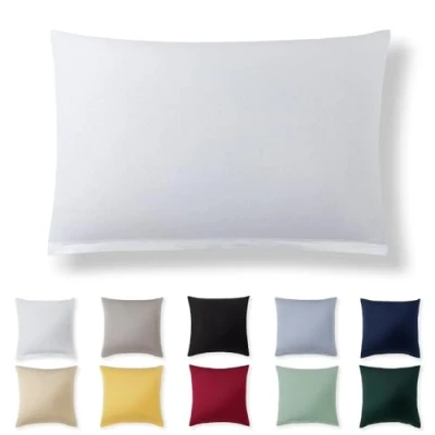 Afbeelding van Alreya Taie d&#039;oreiller de 40 x 60 cm, blanc, 100 % jersey coton, super doux, Avec fermeture éclair