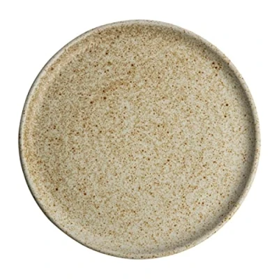 Afbeelding van Olympia Canvas ronde borden met smalle rand crème 26,5cm