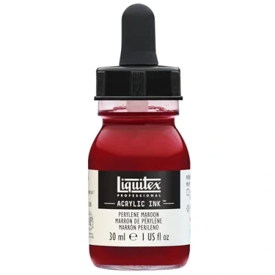 Image de Liquitex Professional Encre Acrylique Flacon Avec Pipette 30 ml Marron de Pérylène
