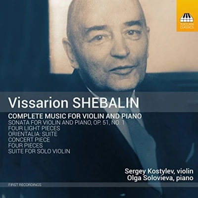 Afbeelding van Olga Solovieva, Sergey Kostylev Complete Music For Violin And Piano (CD)