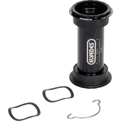 Afbeelding van Elvedes Bottom Bracket Campagnolo Aluminium 86,5 Mm Zwart