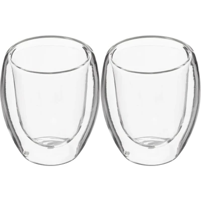 Afbeelding van Set van koffiekopjes Secret de Gourmet Kristal Transparant (7 cl)