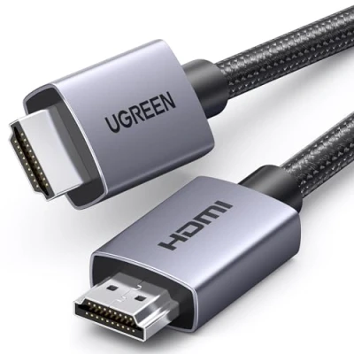 Afbeelding van UGREEN HDMI kabel 4K 60Hz 2K 144Hz 120Hz 2.0 18Gbps High Speed UHD ARC HDR Dolby Atmos HDCP 3D compatibel met PS5 speler Blu Ray TV Xbox Monitor Projector (1M)