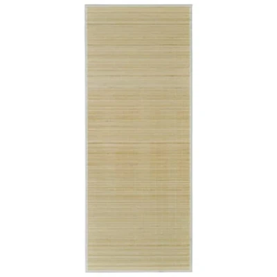 Image de vidaXL Tapis en bambou naturel à latte rectangulaire 150 x 200 cm241335