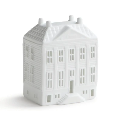 Afbeelding van &amp;Klevering Mansion Waxinelichthouder 13 Cm Wit