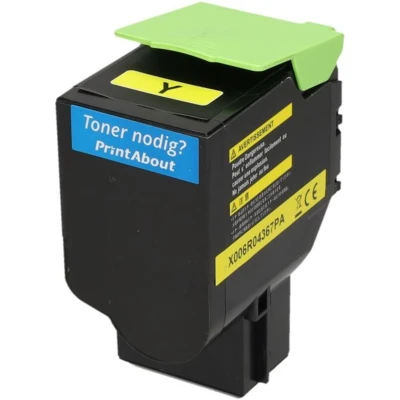 Afbeelding van Huismerk Xerox 006R04367 Toner Geel Hoge capaciteit
