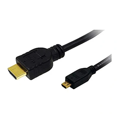 Afbeelding van LogiLink HDMI (type A) micro D) (1 m, HDMI), Videokabel