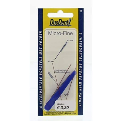 Afbeelding van Duodent Rager Micro Fine 0,5 2,5 mm Cilindrisch 6st