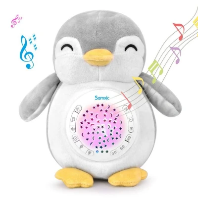 Afbeelding van Chipolino Projector Soother Penguin Maat 0 1jaar