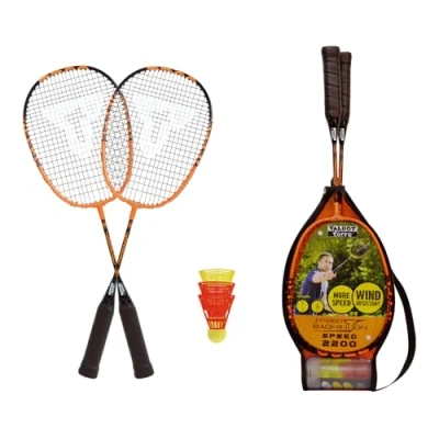 Afbeelding van Badmintonracket Schildkröt Zwart/Oranje