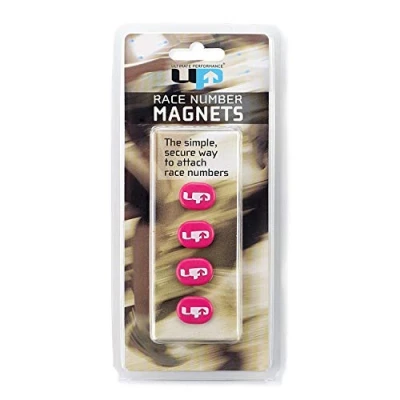 Afbeelding van Ultimate Performance Magneten Voor Startnummer Roze 4 Stuks