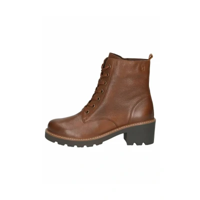 Afbeelding van Caprice Veterboots, Dames, Maat: 40, Cognac nappa Schoenen