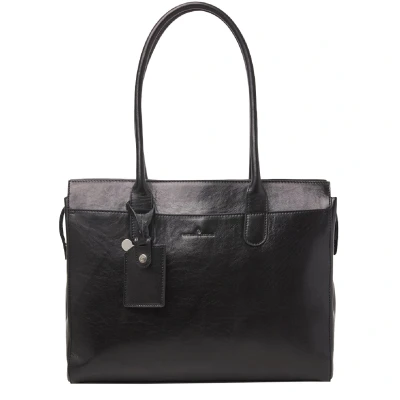 Afbeelding van Castelijn &amp; Beerens Gaucho Ellen Laptop Shoulderbag 15.6&#039;&#039; zwart