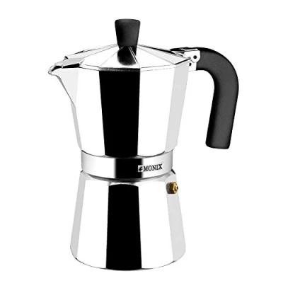 Afbeelding van Italiaanse Koffiepot Monix M620003 Aluminium Metaal 3 Koppar (3 Stuks)