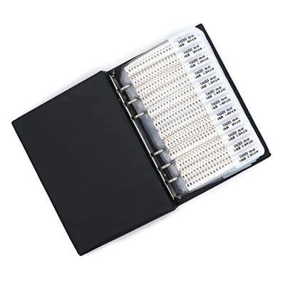 Afbeelding van DollaTek 1% 1206 SMD weerstand gesorteerde map (0 ohm 10 m ohm) 170 waarde x 50 stuks = 8500 boekmonster