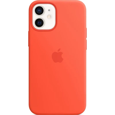 Afbeelding van Apple origineel Silicone MagSafe Case iPhone 12 Mini Electric Orange MKTN3ZM/A