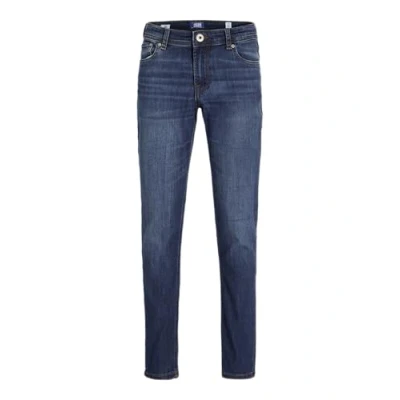 Image de JACK &amp; JONES Jean Boy Slim Fit Garçon, bleu denim, 158