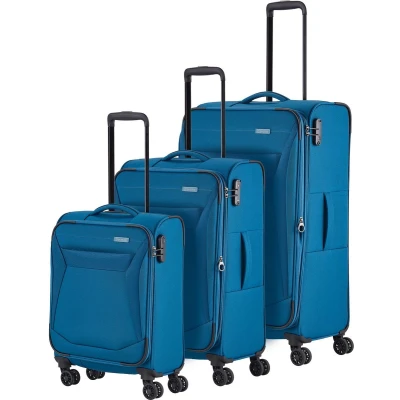 Afbeelding van Travelite Chios 4 wielen Kofferset 3 delig met uitbreidingsplooi