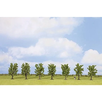 Afbeelding van NOCH 25088 Set bomen Loofboom 80 tot mm Groen 7 stuk(s)