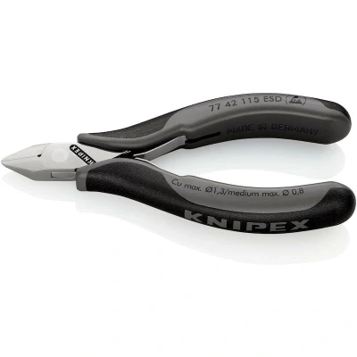 Afbeelding van Knipex 7742115ESD ESD Zijsnijtang Elektronica 115mm