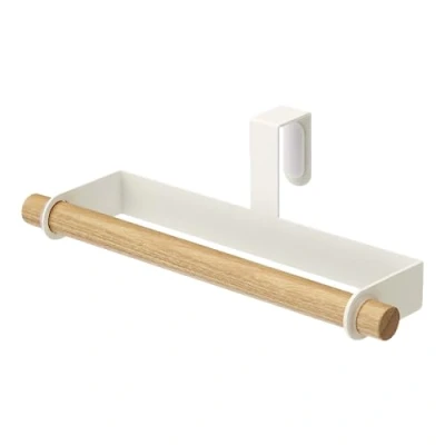 Afbeelding van Yamazaki Tosca Handdoekrek Met Deurhaak 19 Cm Wit
