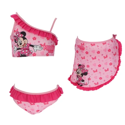 Afbeelding van Minnie Mouse Bikini + Sarong Maat 6/8 Jaar 8721122785768