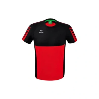 Afbeelding van Six Wings T shirt rood/zwart / S