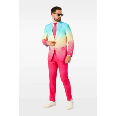 Afbeelding van Opposuits Funky FADE Blazer, Heren, Maat: 58, Pink