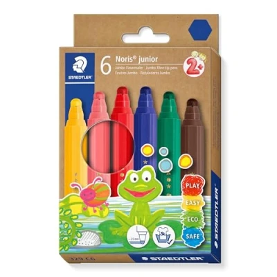 Afbeelding van Noris junior viltstift set 6 st